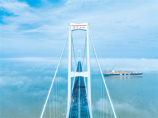 深中通道已于今年6月30日通車。