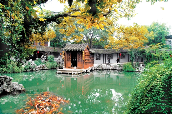 同里古鎮(zhèn)風(fēng)景優(yōu)美。