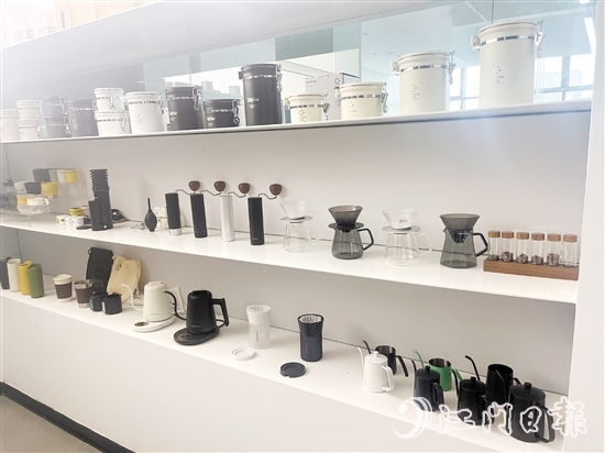 “江門制造”咖啡器具獲青睞。