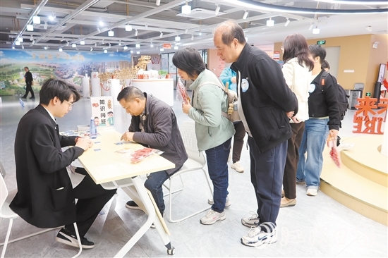 活動中，各位人才參與互動小游戲。