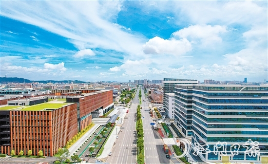 江海區(qū)全面實(shí)施招商育商攻堅(jiān)行動(dòng)，重塑“大招商”格局。圖為江門市安全應(yīng)急產(chǎn)業(yè)園。邱昱