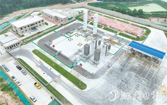 臺(tái)山首個(gè)天然氣綜合站正式投入運(yùn)行，臺(tái)山用氣正式邁入“管道聯(lián)通、雙源保障”的新階段。