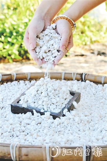 美如華合作社出品的葛粉成功入選第三批“臺山優(yōu)品”名錄。