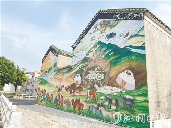 古勞鎮(zhèn)雙橋村推動農(nóng)房風(fēng)貌提升。