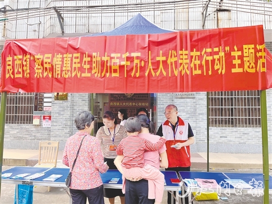 良西鎮(zhèn)人大組織開展主題活動。