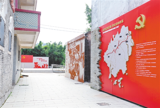 開平市水口鎮(zhèn)深入挖掘紅色資源及其精神內(nèi)涵，致力打造地標(biāo)性紅色教育基地。嚴(yán)建廣