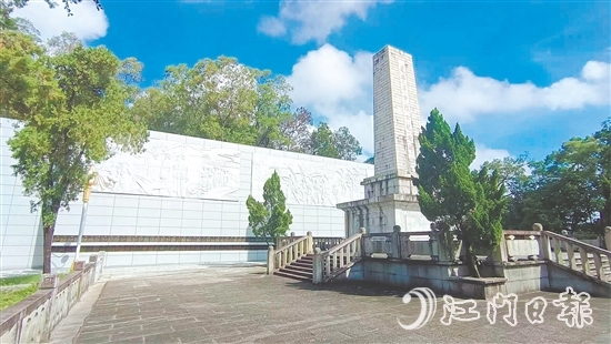 恩平革命烈士紀(jì)念碑已換新顏。