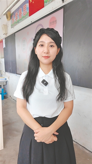 那吉鎮(zhèn)中心小學教師夏婉樺