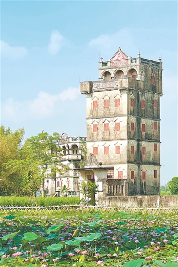 開平碉樓自力村景區(qū)。