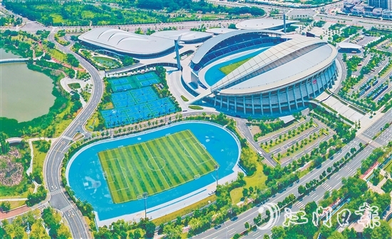 作為“主力場館”，江門體育中心已準(zhǔn)備好迎接十五運(yùn)會。