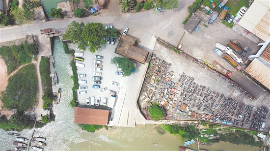 改造前紅衛(wèi)碼頭