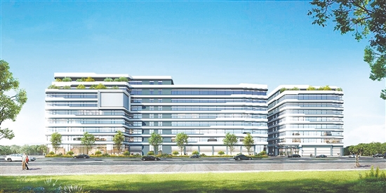 華明星智能家居項(xiàng)目計(jì)劃打造智能家居研發(fā)中心。此為項(xiàng)目效果圖。
