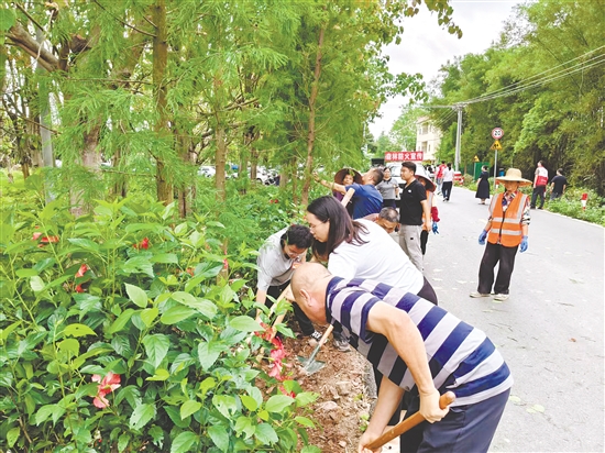 君堂鎮(zhèn)各級人大代表積極參與植樹活動。