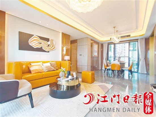 江門二沙島戶型南北對流，通風采光好。商家供圖