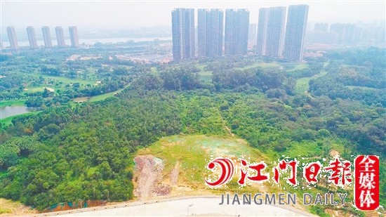 蓬江區(qū)豬乸環(huán)地段地塊實(shí)景圖。