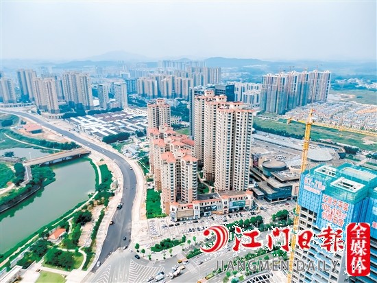 臺(tái)山城區(qū)不斷有新樓盤(pán)開(kāi)工建設(shè)，推出市場(chǎng)。