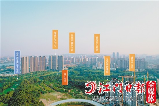 →濱江新區(qū)豬乸環(huán)地塊航拍圖。