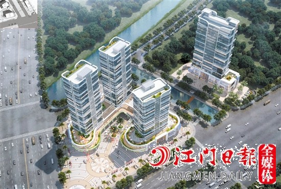 地塊效果圖。