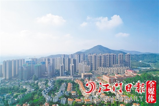 1月江門共賣出3084套一手住宅，群華路板塊樓盤熱銷。