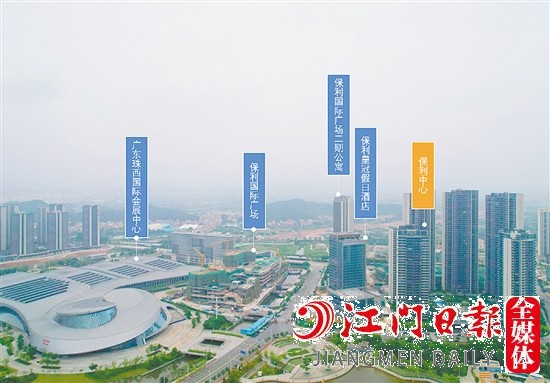 保利時(shí)光匯首批公寓“領(lǐng)證”。圖為樓盤(pán)位置示意圖。