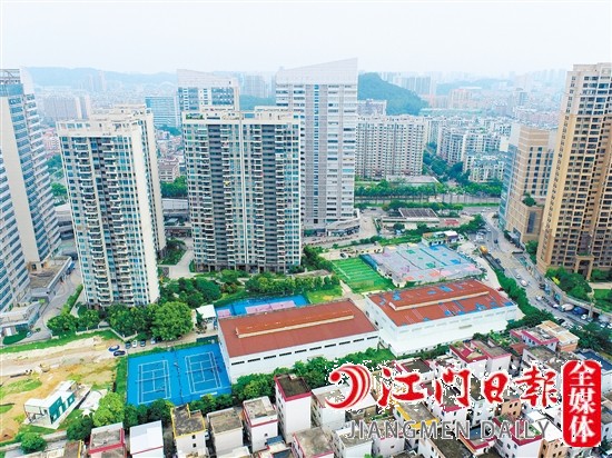 摩根國(guó)際旁地塊實(shí)景圖。