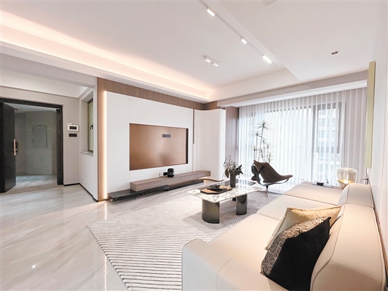 錦富匯景灣C位13幢樣板房。