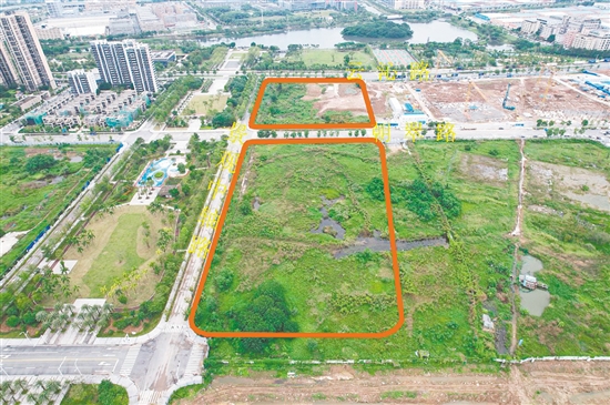 地塊實(shí)景圖。