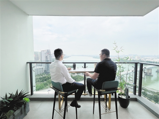 今年以來，江景房備受青睞。