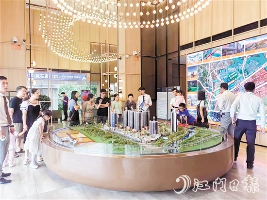 深中通道通車后，江門一些樓盤吸引了不少深圳客。