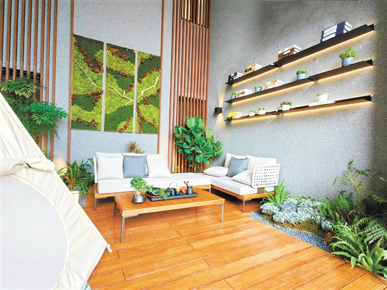 第四代住宅具有空間利用率高的特點(diǎn)。