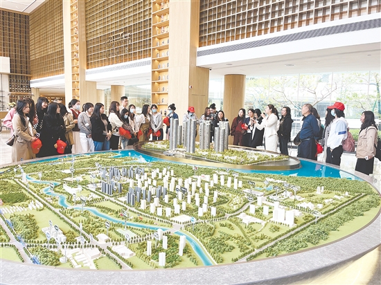 上半年，縣城樓盤吸引許多購房者的目光。