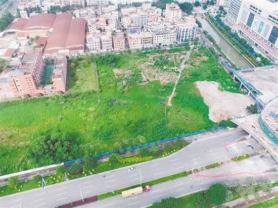 江門市JCR2025-130（江海15）號地實景圖。