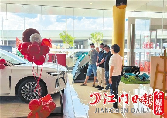 國產(chǎn)車越來越受江門消費(fèi)者青睞。