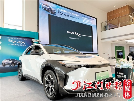 bZ4X外觀霸氣十足。