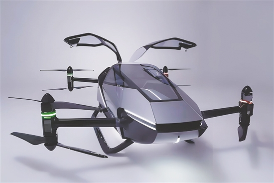 小鵬旗下的旅航者X2飛行汽車將亮相“十一”車展。采訪對象供圖